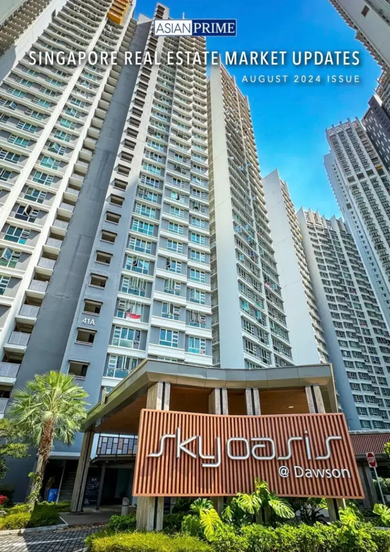 August 2024 AsianPrime Monthly Newsletter – Singapore Property Market Highlights
