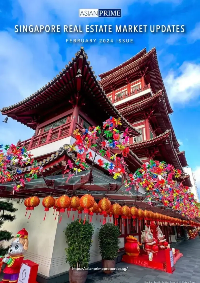 January 2024 AsianPrime Monthly Newsletter – Singapore Property Market Trends