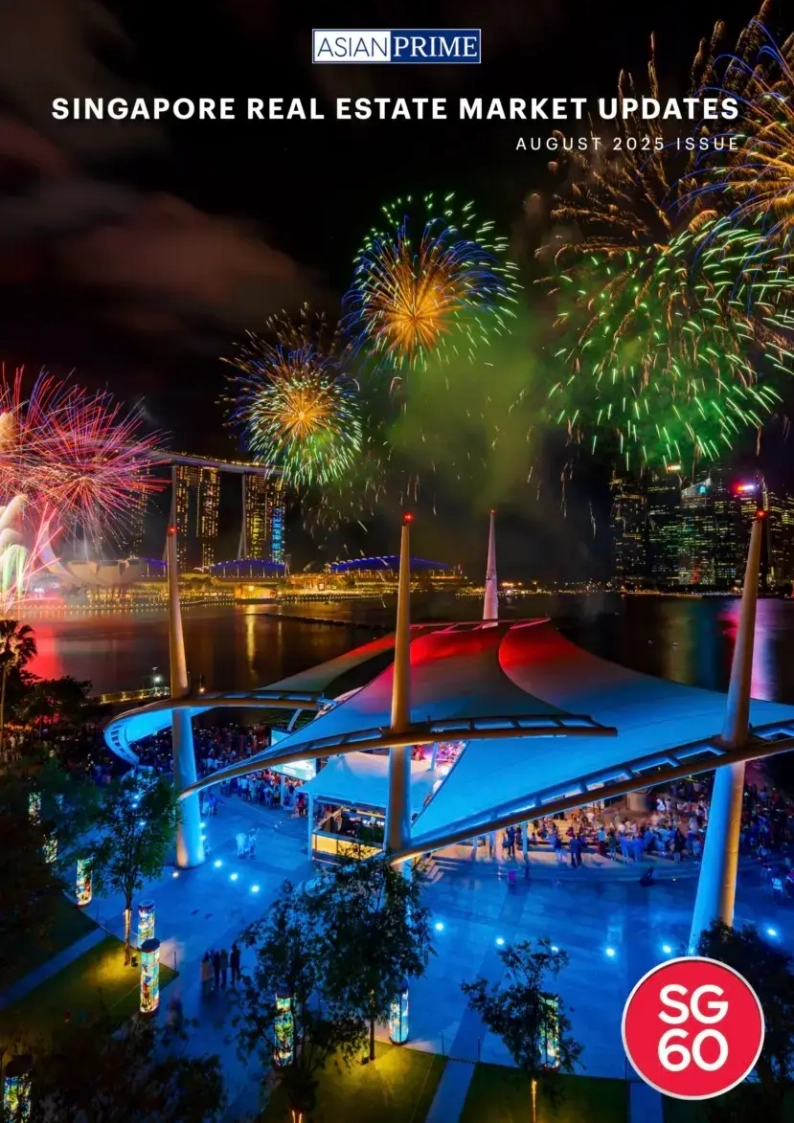 August 2025 AsianPrime Monthly Newsletter – Singapore’s Real Estate Market Highlights